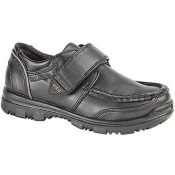 Zapatos de barco para niños US Brass Mark/Marvin con cierre Touch