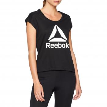 Reebok WOR Supremium 2.0 TEE BL Camiseta, Mujer, Negro