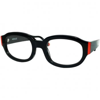 Rojasele TUNISI 01 Armazones para Hombre Negros, Lentes Recetados Para Hombre Negros, Gafas Recetadas para Hombre Negras