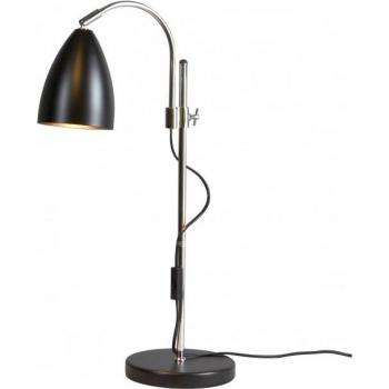 Lámpara de mesa SWAY en metal y negro mate, 1 luz, E27