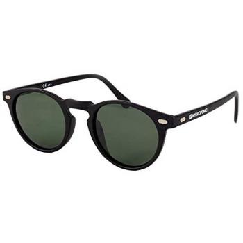 Gafas de Sol Polarizadas Hydroponic EW Wolf - Black Matte + Green, Adultos Unisex, Talla Única