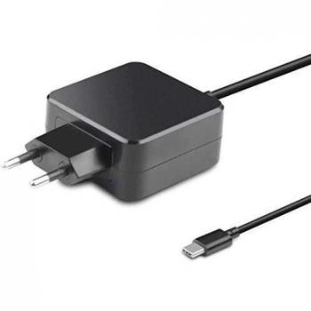 MicroBattery MBXUSBC-AC0005 adaptador e inversor de corriente Interior 45 W Negro - Fuente de alimentación