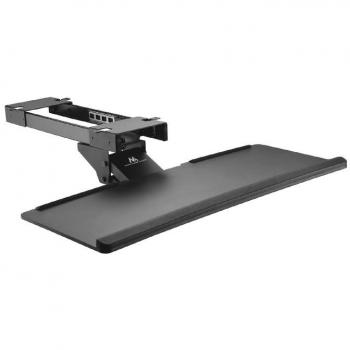 Soporte para teclado Maclean MC-757 ajustable, carga máxima 2 kg, color negro