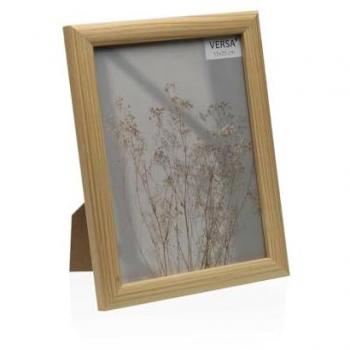 Marco de Fotos Versa Madera MDF Vintage 1,5 x 23 x 18 cm