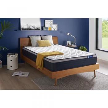 Colchón Actiflex MAX 135x190cm, Grosor: 26cm, Muelles ensacados y Espuma viscoelástica, Firme, 7 Zonas de Confort