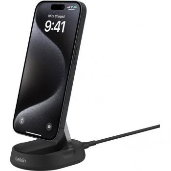 Belkin BoostCharge Pro Smartphone Negro Corriente alterna Cargador inalámbrico Carga rápida Interior