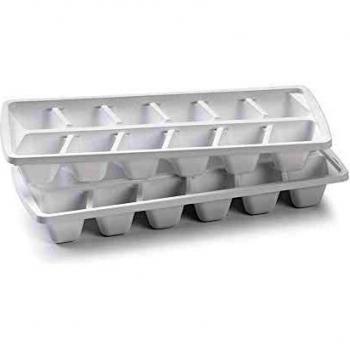 PLASTIC FORTE, Set 2 cubiteras, Blanco, Sin Tapa