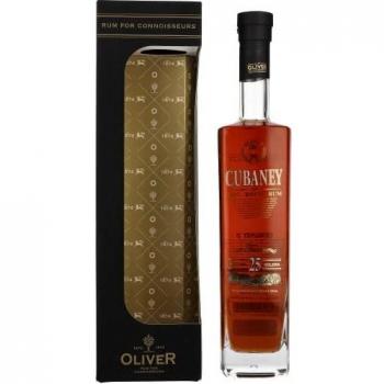 Ron Cubaney TESORO 25 Años Solera 38% Vol. 0,7l in Giftbox