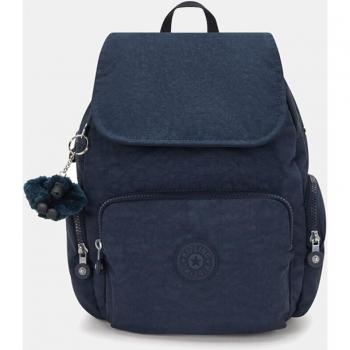Mochila de mujer Kipling City Pack S con cierre magnético y capacidad de 13L en azul marino