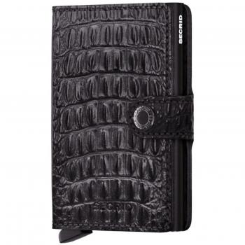 Secrid MN-Black Mini Wallet Leather