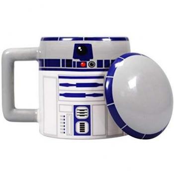 Taza Grande con Tapa R2D2 Star Wars