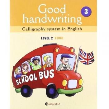 Good handwriting 3: Calligraphy system in English-level 2 food