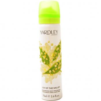 Yardley Lily Of The Valley Deodorising Body Fragrance 75ml