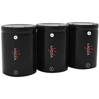 Moza MZ0200 - Pack de 3 baterías de 2000 mAh para Air, Color Negro