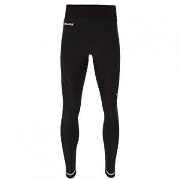 Mallas Running Compresión Doble con Bolsillos para Hombre - Modelo BB100012, Color Negro, Talla M