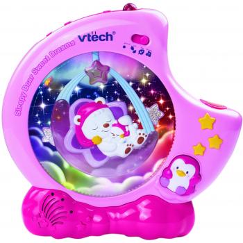 Vtech Baby - Sleepy Bear Sweet Dreams - Lumi Douce Nuit Rose Version Anglaise
