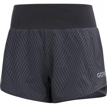 Gore Running Wear GORE Wear, Mujer, Pantalones cortos transpirables para correr, GORE R5 Women Light Shorts, Talla: 34, Color Gris oscuro, 100005