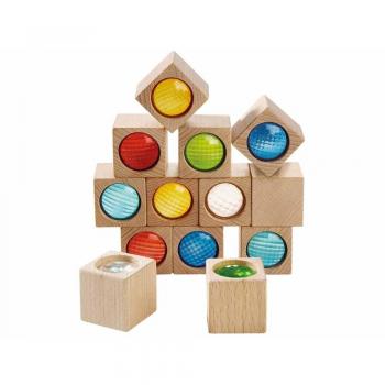 Bloques Prismáticos Haba - Juguete de Construcción Colorido para Niños a Partir de 2 Años
