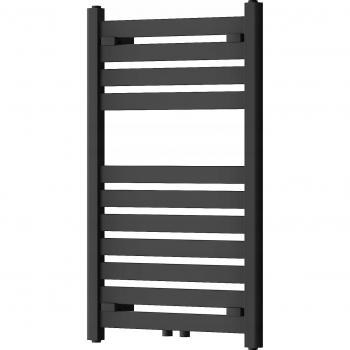 Radiador secatoallas eléctrico de 359W, 80x50x3,9cm, Negro