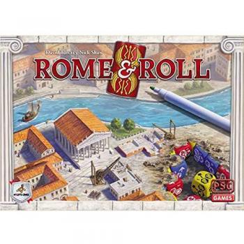 Rome & Roll - Juego de Mesa Estratégico en Español con Temática de Aventuras