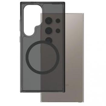 Funda de Protección Urban Combat CARE by PanzerGlass para Samsung Galaxy S25 Ultra - TPU, Policarbonato, Ahumado y Negro, Compatible con QI