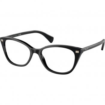 Ralph by Ralph Lauren RA7146 5001 Women’s Eyeglasses Black Size 55 (Frame Only) - Blue Light Block Available