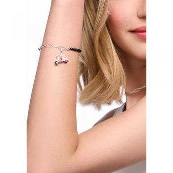 Colgante Charm Mujer Scooter Rosa Plata 1992-007-9 Thomas Sabo