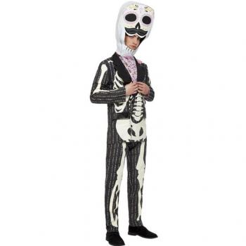Disfraz de Señor Pastel del Día de Muertos para hombre - Smiffy's