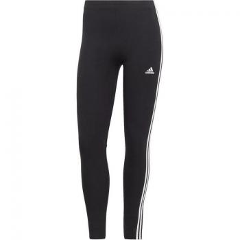 Adidas Women's 3-Stripes High-Waisted Long Leggings IC7151 Black