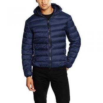 HÄRVIST, Zermatt - Abrigo de manga larga para hombre, color azul, talla M