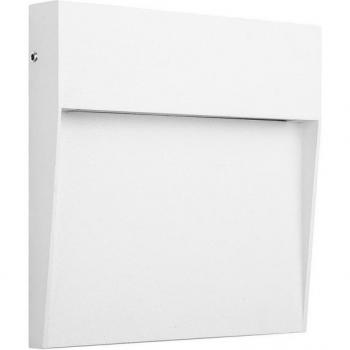 Aplique Baker Sable blanco 1 bombilla 16cm