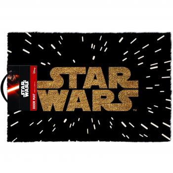 Star Wars Logo Felpudo, marrón