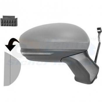 Espejo retrovisor VAN WEZEL 4403808, tipo: espejo retrovisor, características: diseño específico para vehículos, fabricado con materiales de alta calidad, incluye soporte para una fácil instalación, cumple con estándares de seguridad y visibilidad