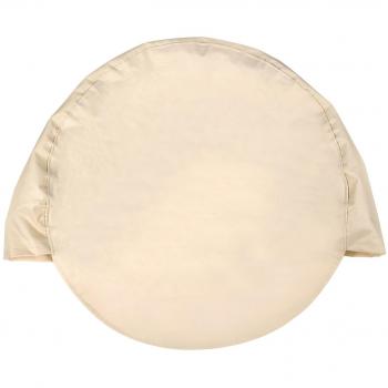 Regalo 20% Oferta de Navidad FIXKIT Set de 4 Cubiertas de Ruedas 28'' Fundas para Ruedas de Repuesto Color Beige