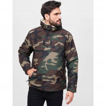 Brandit Men's Sherpa Windbreaker Jacket - 5XL Woodland Green