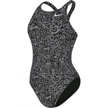 Nike Hydrastrong Women's 1-Piece Multi Print Swimsuit