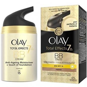 Olay Total Effects BB Cream (Medium) - Anti-Aging Moisturizer with SPF 15, 50 ml