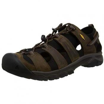 Keen Targhee 3 Closed Toe, Sandalias Deportivas Hombre, Bison/Mulch, 40.5 EU