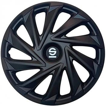 Tapacubos Sparco Varese 14 pulgadas ABS negro set de 4