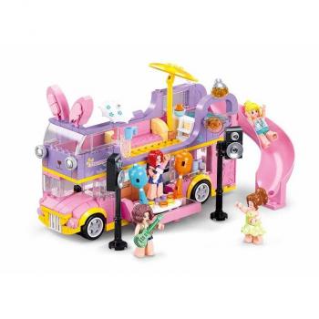Sluban Juego De Construcción Girls Dream Autobús De Dj 135 Piezas