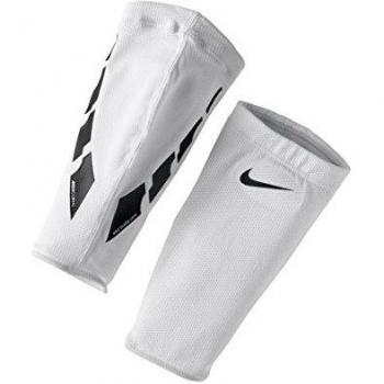 Nike Guard Lock Elite Sleeves Shin Guards, Unisex Adulto, Black/White/