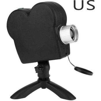 Kit de proyector navideño y de Halloween OuhaobinMovies con luces de proyección para ventanas