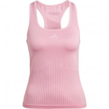 Tops de fitness adidas essentials sml mujer, Adidas Aeroknit Sleeveless T-shirt Rosa XL Mujer