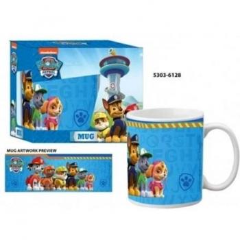PAW PATROL - TAZA 320ML CON CAJA PAW PATROL BOY