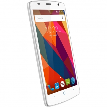ZTE Blade L5 Plus - Smartphone Libre 5 con 1GB RAM, 8GB Almacenamiento Interno, MediaTek MTK6580, Android, Dual SIM - Color Blanco