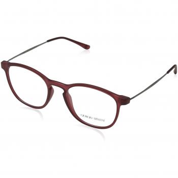 Armani Giorgio 0AR7141, Monturas de Gafas para Hombre, Matte Red, 50