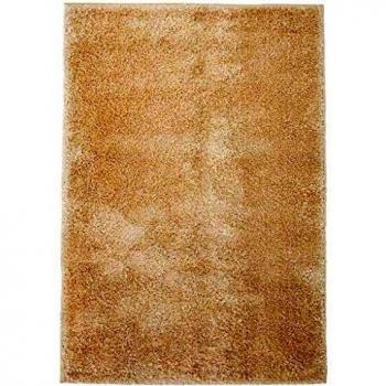 vidaXL Alfombra Shaggy Peluda 160x230cm Beige Decoración Interior Casa y Hogar