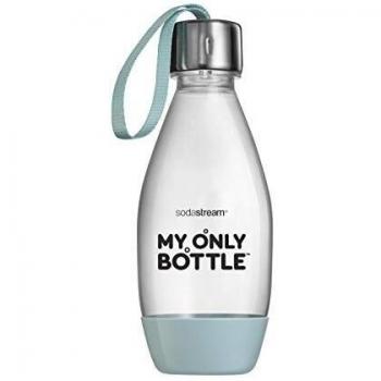 Botella Carbonatada SODASTREAM My Only 0.5L - Azul, Reutilizable y Compatible con Lavavajillas