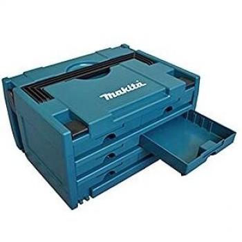 MAKSTOR 3.6 Caja para piezas pequeñas Negro, Azul, Caja de herramientas