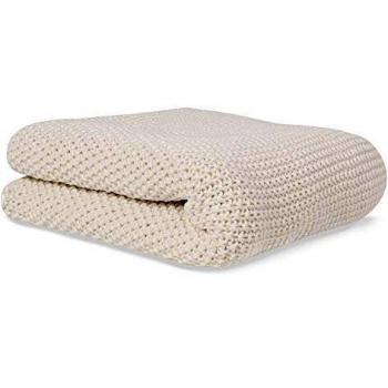 Bonjourbebe Manta De Tricot De Algodón - Mantas, unisex
